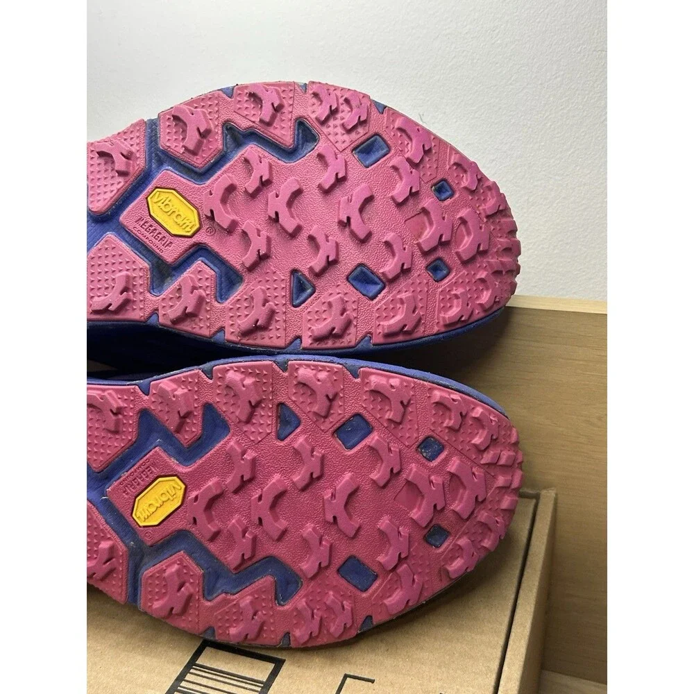 Hoka One One Women's Speedgoat 3 Purple Vibram Trial Running Shoes Size 11 - Picture 12 of 13